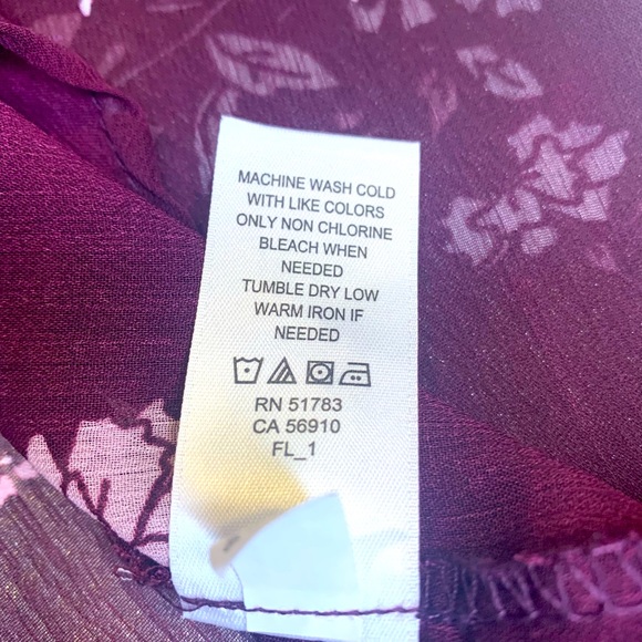 Duster - Floral Hi Lo Duster Top - Picture 2 of 11